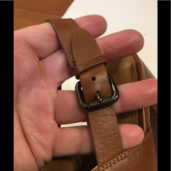 NWT Coach | Brown Brady Open Toe Sling Mule Heels - Picture 14 of 15